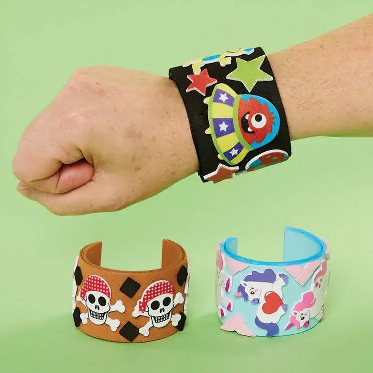 Foam Cuff Bracelet craft activity
