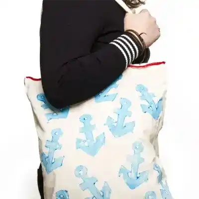 Anchor Print Bag craft activity
