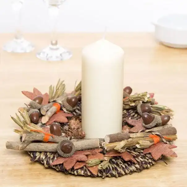 Autumnal Wreath craft activity