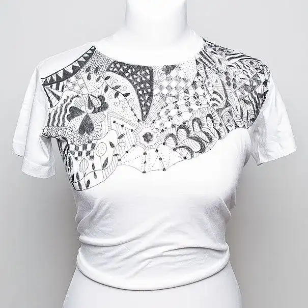 Doodle Art T-Shirt Hairband craft activity