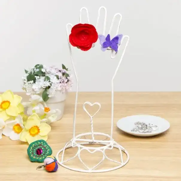 Felt Stitched Rings craft activity