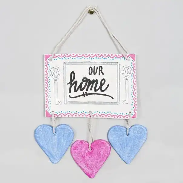New Home Plaque craft activity