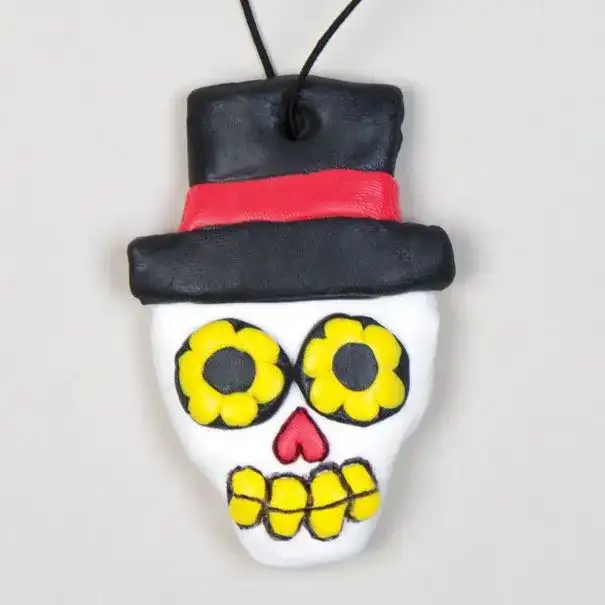 Skull Necklace craft activity