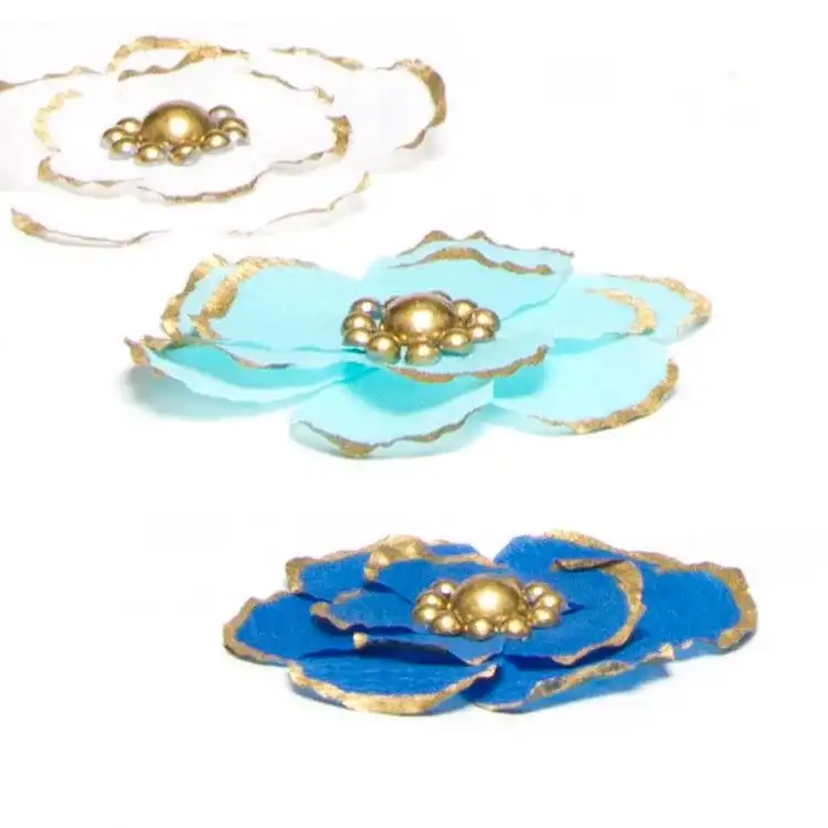 Crepe Paper Flowers craft activity