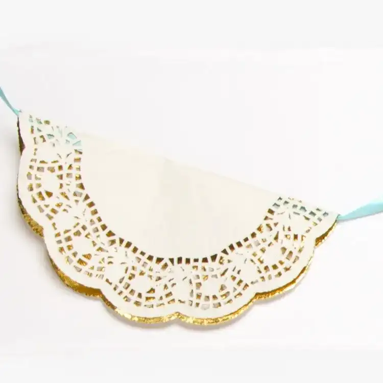 Doily Bunting craft activity