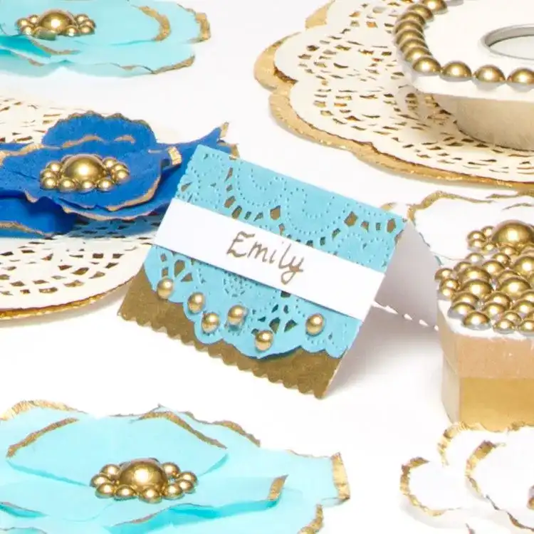 Pearly Place Settings craft activity