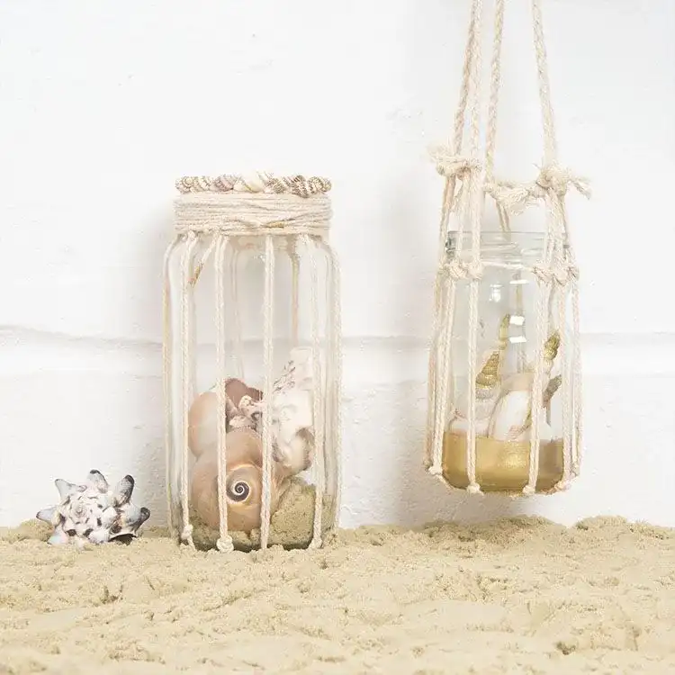 Coastal Inspired Display Jars craft activity
