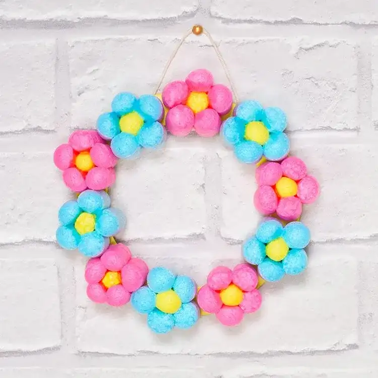 Flower Wreath craft activity