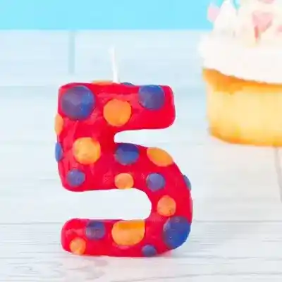 Number Candle craft activity