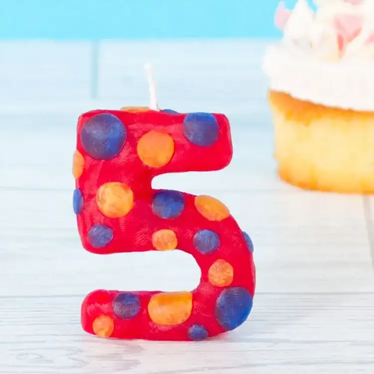 Number Candle craft activity