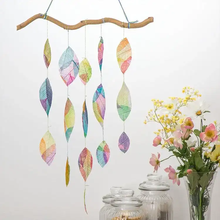Skeleton Leaf Mobile craft activity