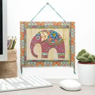 Tribal-Style Elephant Picture craft activity