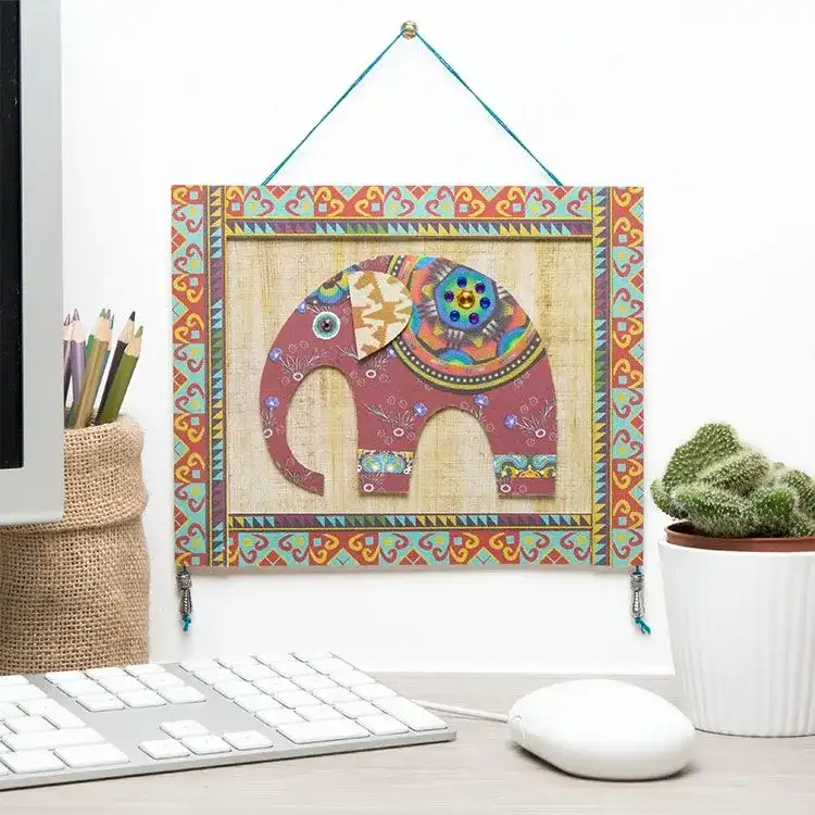 Tribal-Style Elephant Picture craft activity