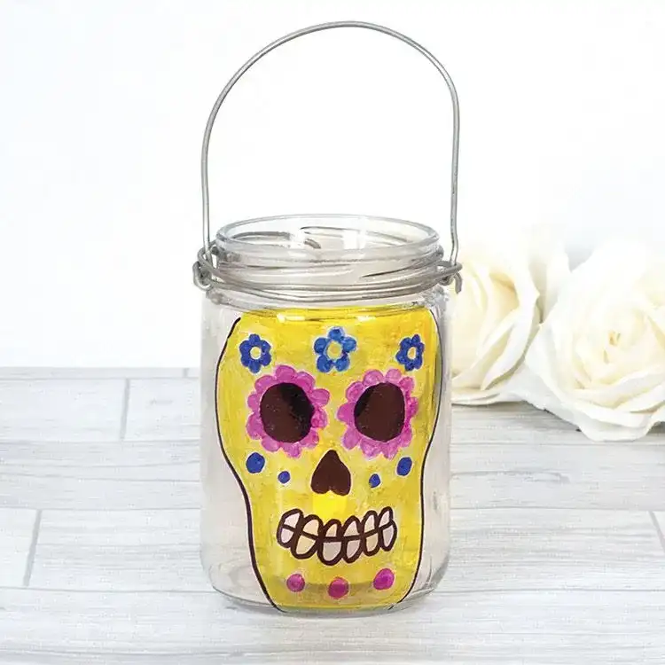 Day of the Dead Lantern craft activity