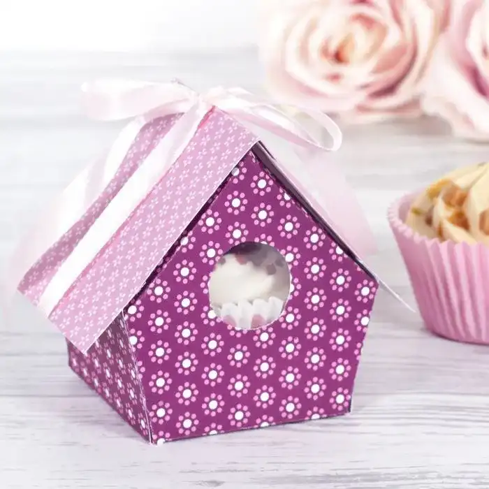Birdhouse Cupcake Box craft activity
