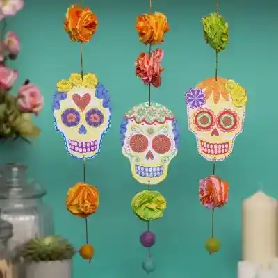 Day of the Dead Decoration craft activity