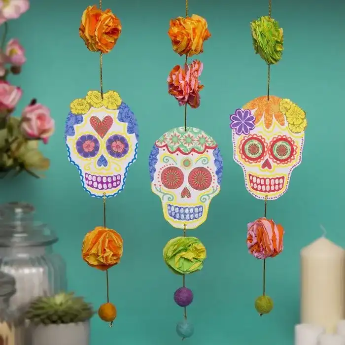 Day of the Dead Decoration craft activity
