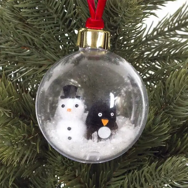 Christmas Character Bauble craft activity