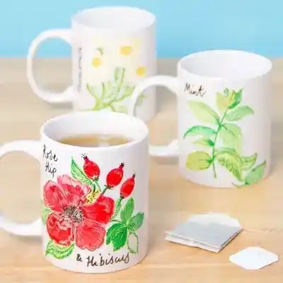 Herbal Tea Mugs craft activity