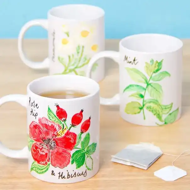 Herbal Tea Mugs craft activity