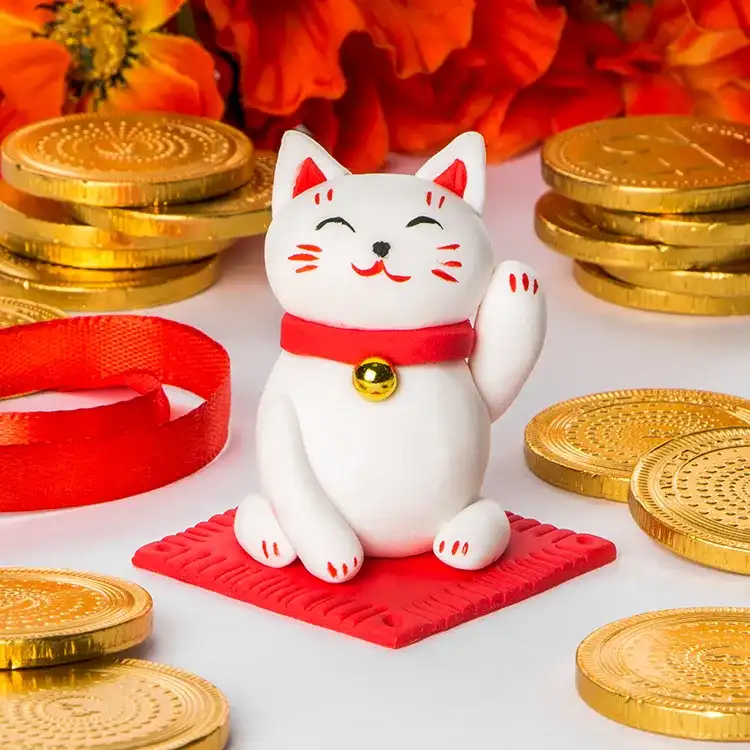 Lucky Fortune Cat craft activity