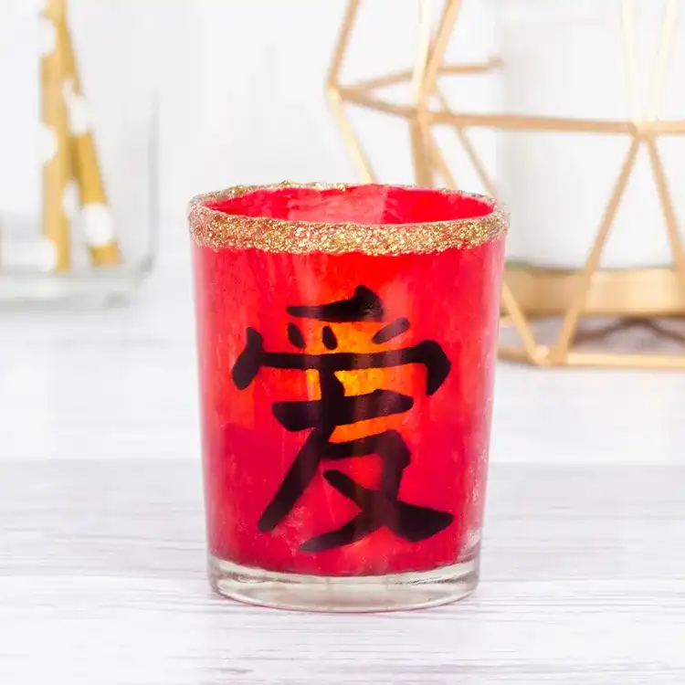 Chinese Tealight Holder craft activity