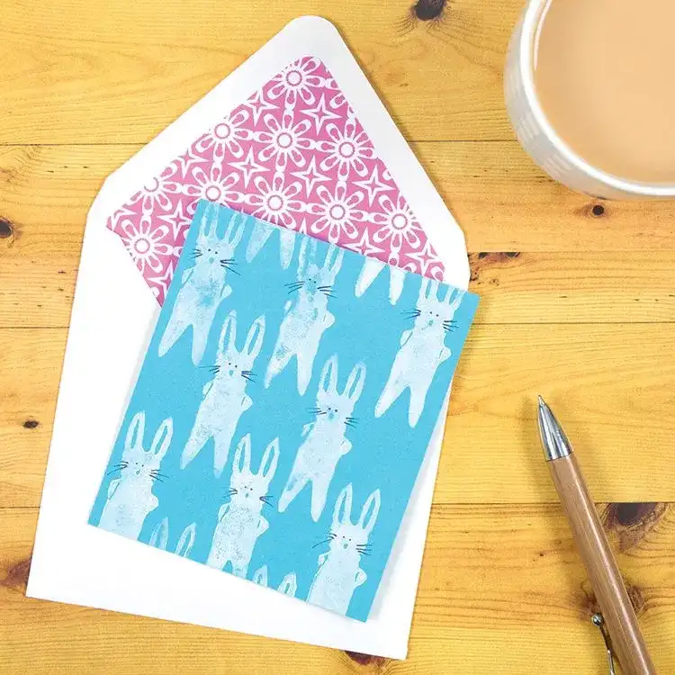Easter Bunny Cards craft activity