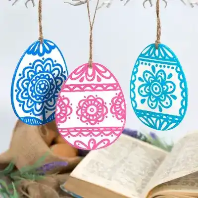 Scandi-Style Easter Eggs craft activity