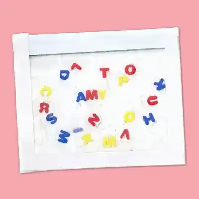 Spelling Sensory Bag craft activity