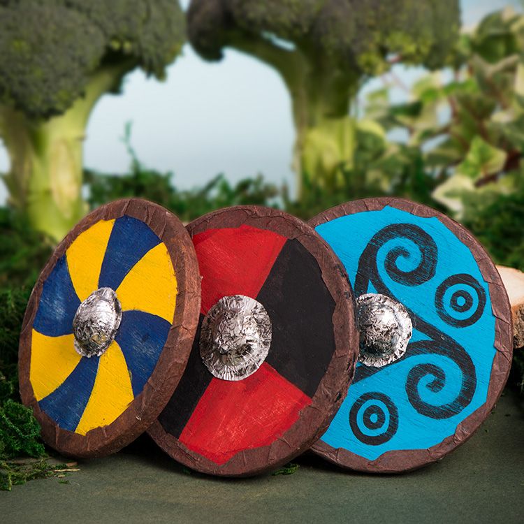 Viking Shields Free Craft Ideas Baker Ross