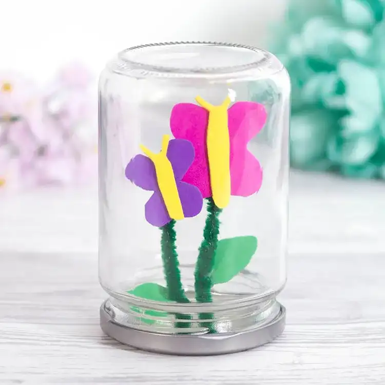 Butterfly Jar craft activity