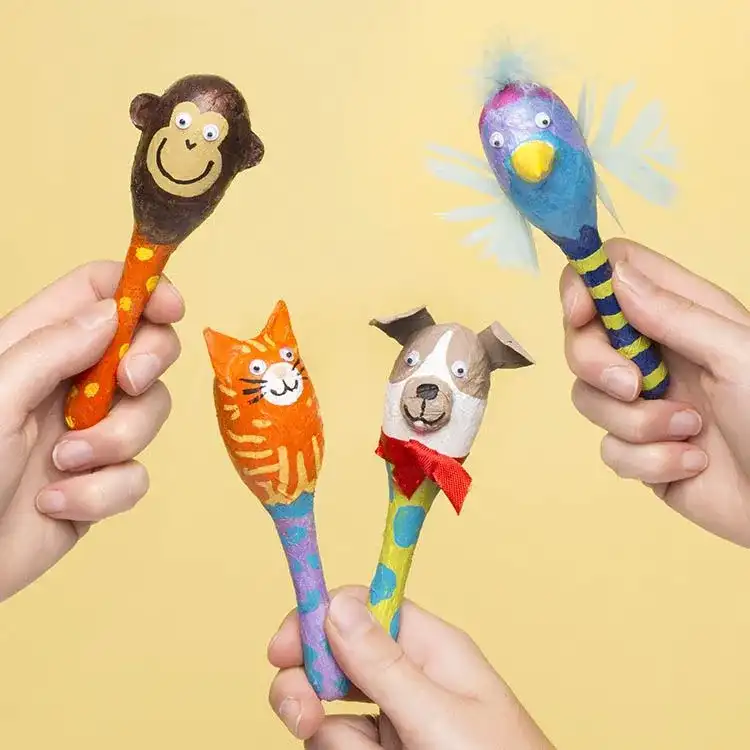 Animal Maracas craft activity