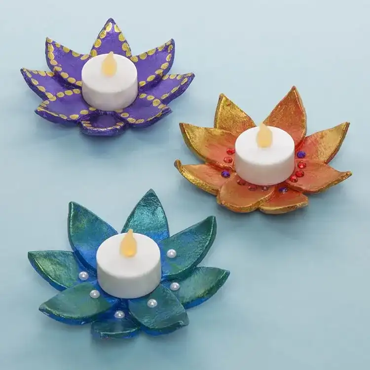 Diwali Flower Lantern craft activity