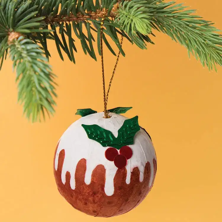 Christmas Pud Bauble craft activity