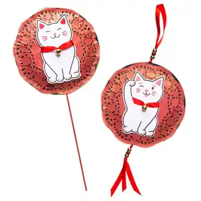 Lucky Cat Magic Picture craft activity