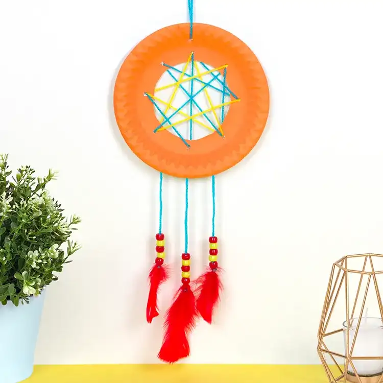 Dreamcatcher craft activity