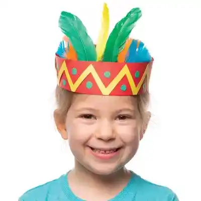 Feathered Headdress craft activity