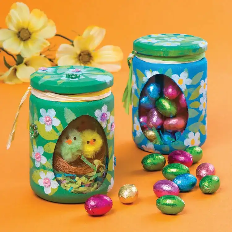 Easter Jars craft activity