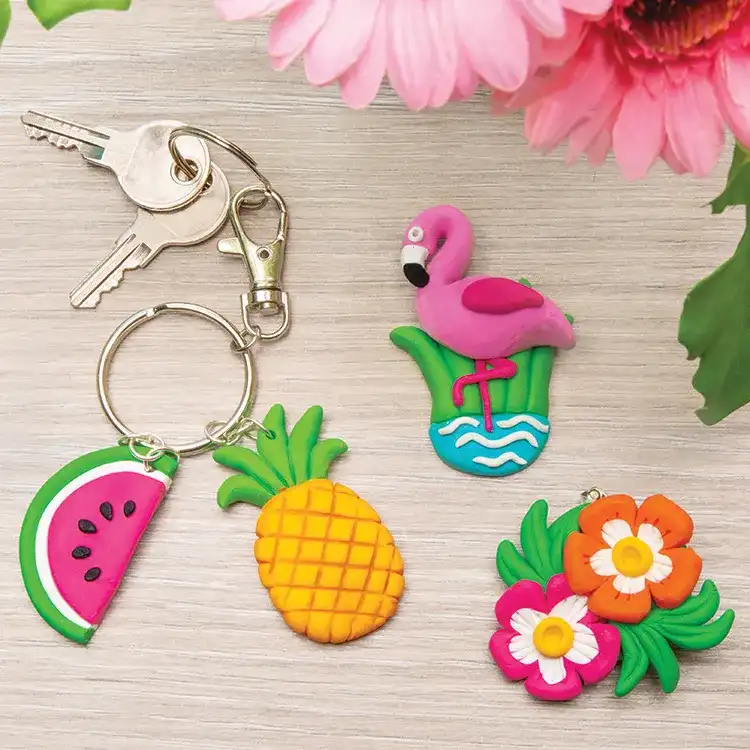 Tropical Trinkets craft activity