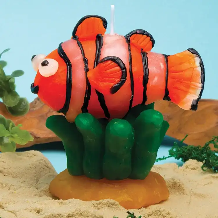 Clown Fish Candle craft activity