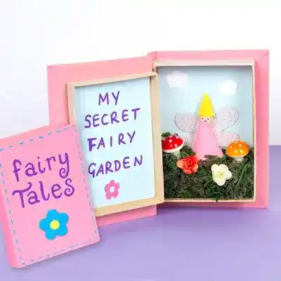 Secret Fairy Garden craft activity