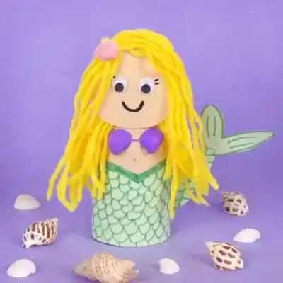 Mermaid Mascot craft activity