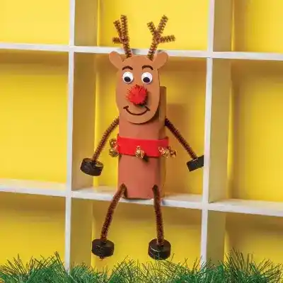 Reindeer Shelf Pal craft activity