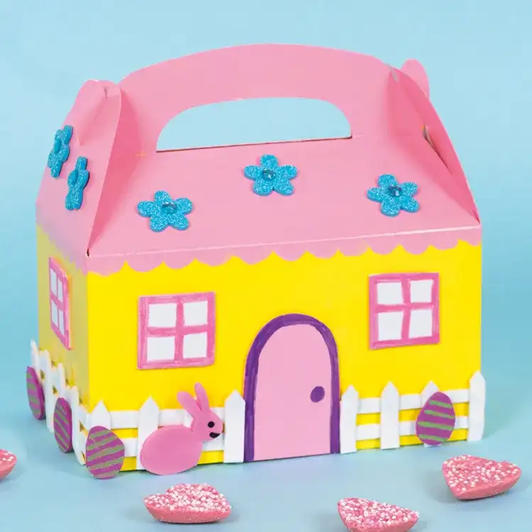 Easter Bunny House Gift Box craft activity