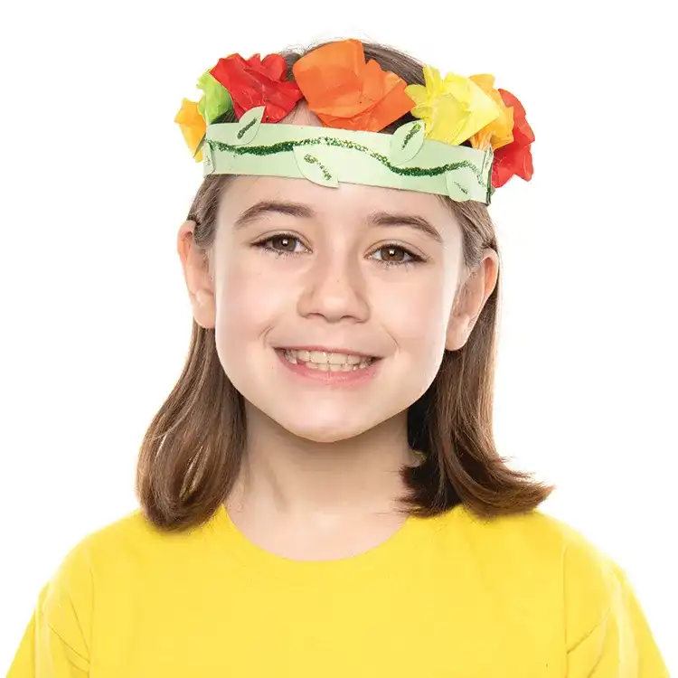 Flower Crown craft activity