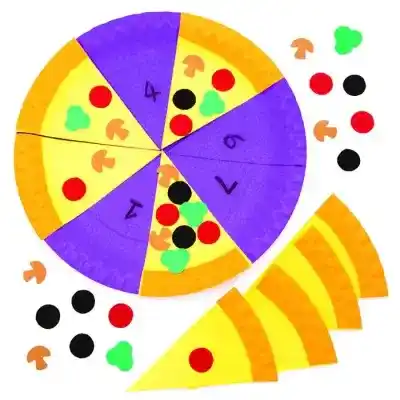 Pizza Counting craft activity