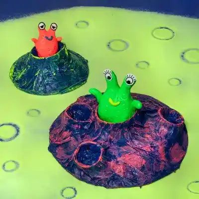Crater Creatures craft activity