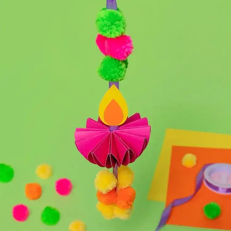 Diwali Hanging Decoration craft activity