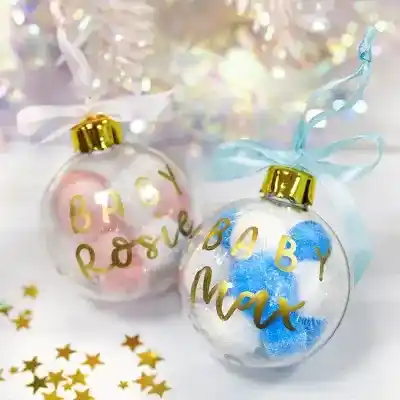 Personalised Baby Bauble