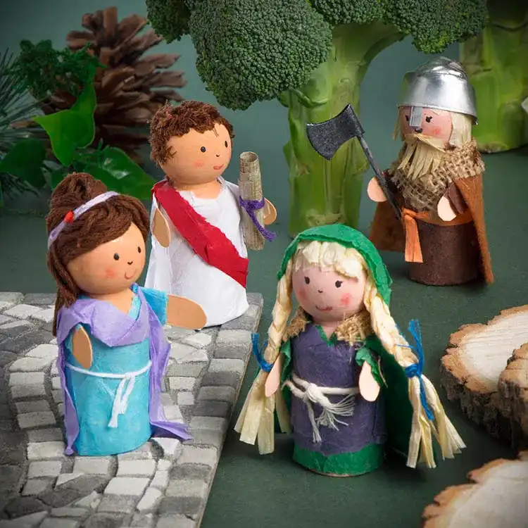 Historical Characters craft activity